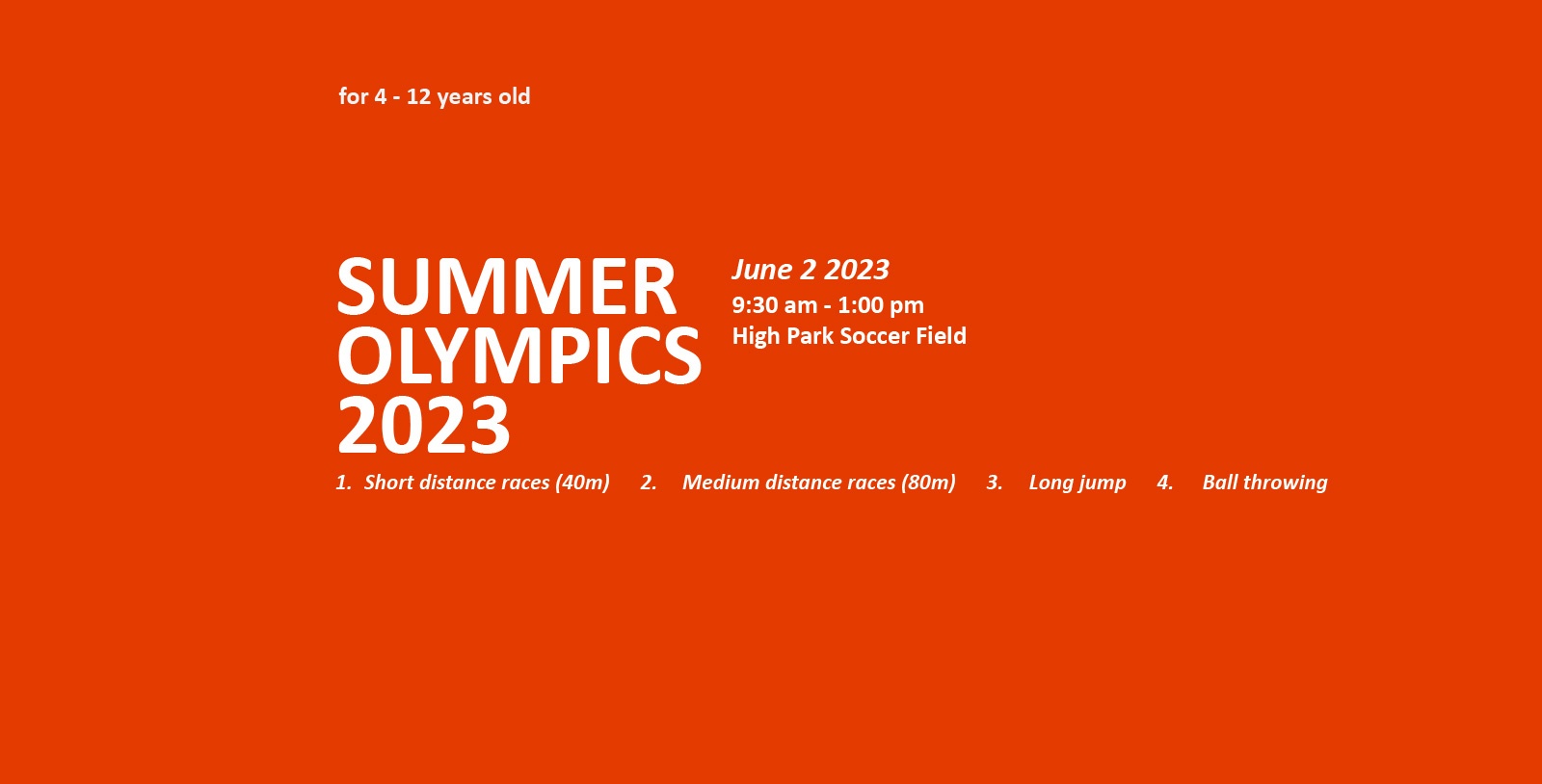 Summer Olympics 2023 